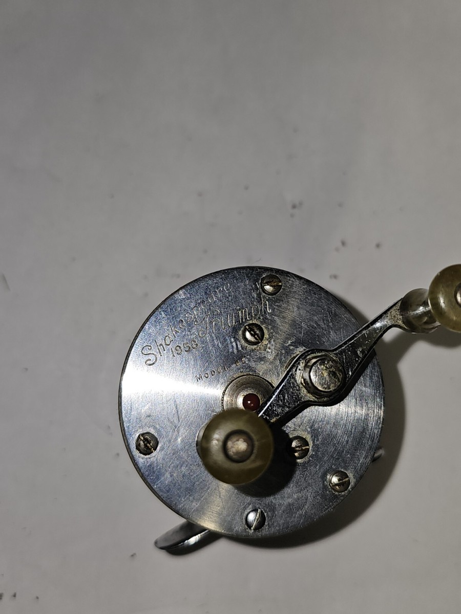 Vintage Shakespeare Triumph Model 1958 Baitcast Fishing Reel GE | eBay Vintage Shakespeare Triumph Model 1958 Baitcast Fishing Reel GE | eBay