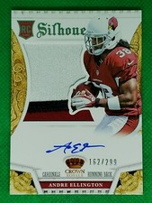 Andre Ellington 2013 Crown Royale #202 Silhouette Patch Autograph /299 Cardinals