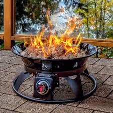 Outland Portable Propane Camp Firepit - Stainless Steel for sale online |  eBay