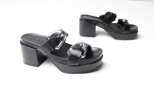 Aerosoles Women's Chance Platform Slide Sandal JL3 Black Size US:6 UK:4 - Picture 6 of 12