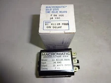 MACROMATIC SS-42228-F60S SS42228F60S SOLID STATE TIME DELAY RELAY 24V