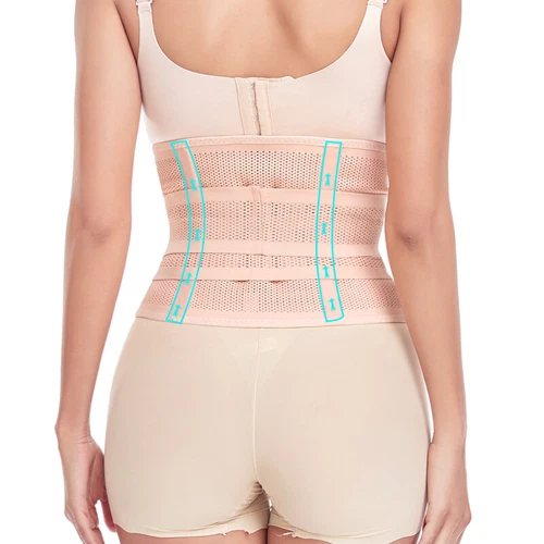 Postpartum Belly Band C Section Belly Wrap Abdominal Binder Girdle Tummy Tuck US - Picture 19 of 29