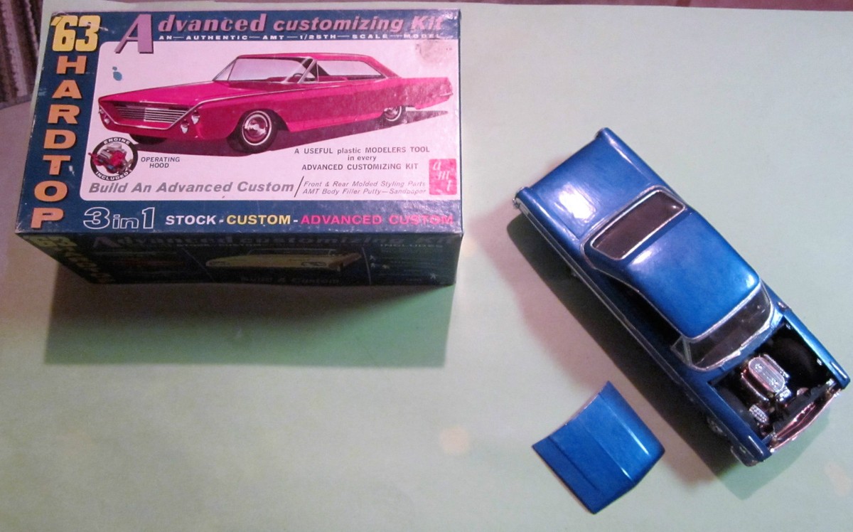 AMT 1963 Ford Galaxie 500 XL HT 3-in-1 Annual Kit Original in Box