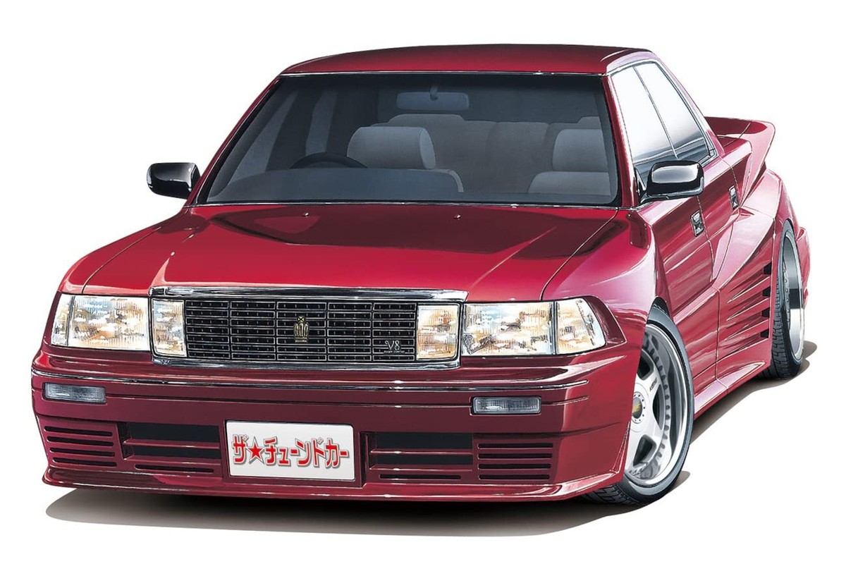 Aoshima 1/24 Toyota Crown 1989 Custom Blister Style from JP Aoshima 1/24 Toyota Crown 1989 Custom Blister Style from JP