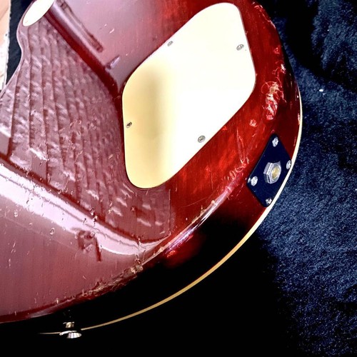 Guitarra Eléctrica Burny RLG-50 Lefty Les Paul Vintage Cherry Sunburst Mod Usada - Imagen 14 de 17