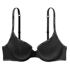 VICTORIA'S SECRET THE T-SHIRT LOGO STRAP PUSH UP FULL COVERAGE BRA size 40 C