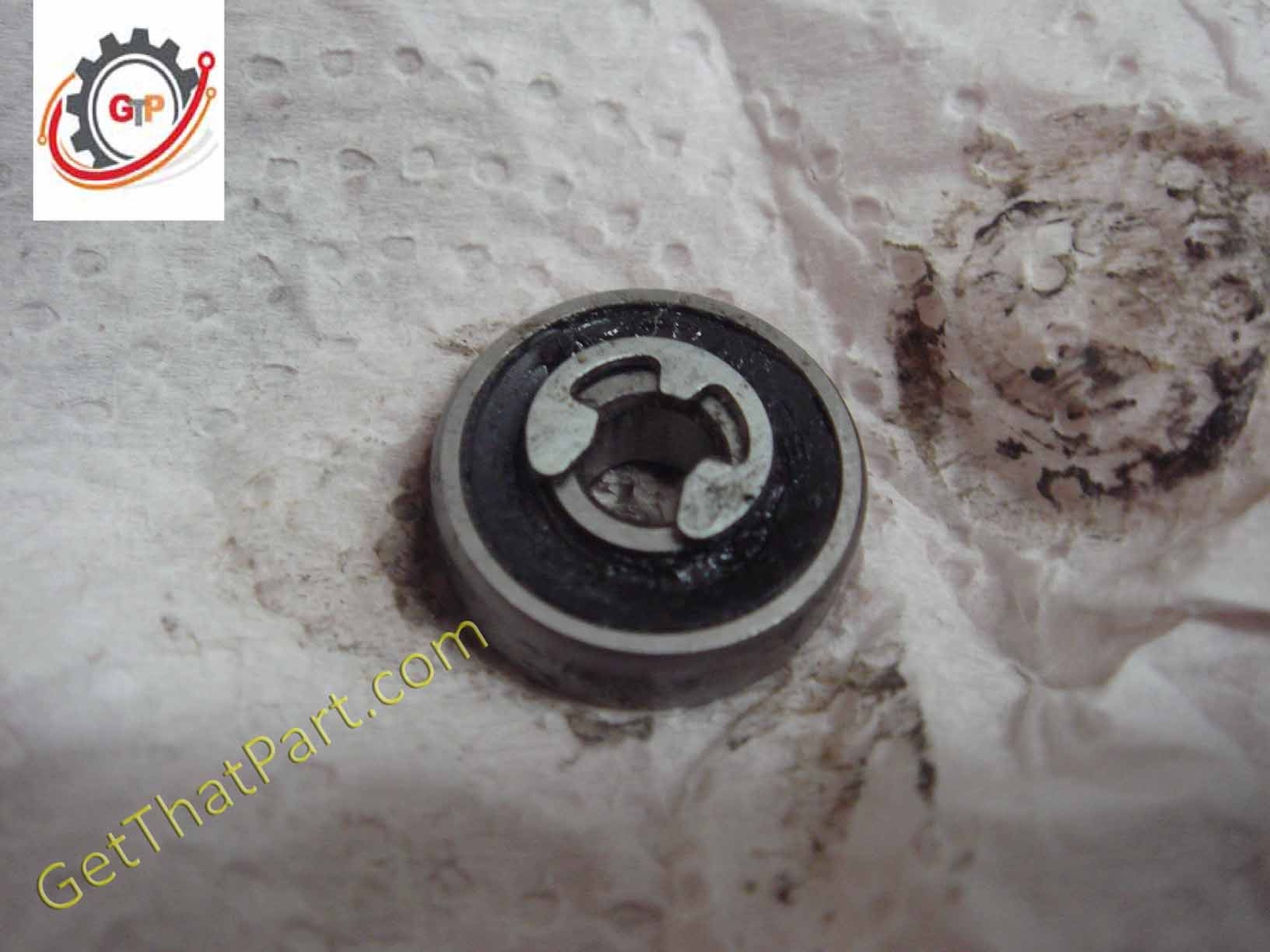 Dahle 41334 Paper Shredder Oem Motor Pinion Shaft Bearing Assy Tested-image