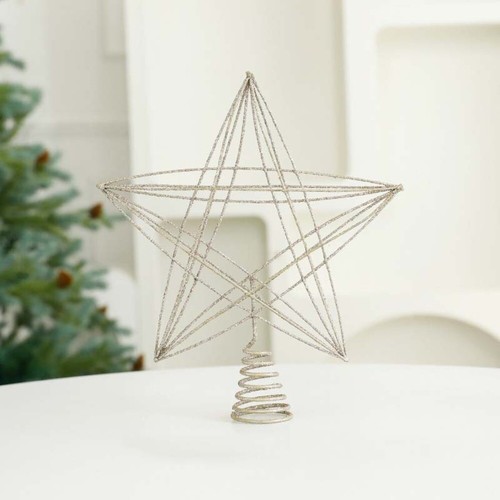 Christmas Star Tree Topper LED Light Up Xmas Ornament Home Party Decorations - Picture 15 of 18
