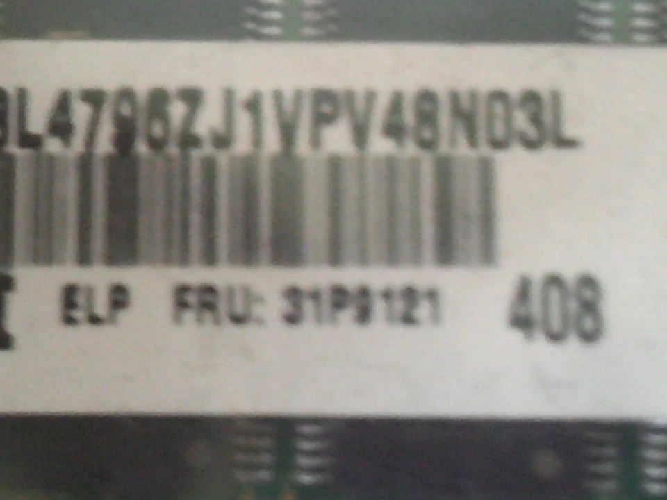 IBM 512MB 2 X 31P9121 256MB PC2700 DDR 333MHz CL2.5 sin ECC 184 pines Foto 3 de 4