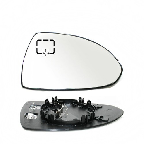 Right Passenger Side Wing Mirror Glass Heated For Opel Chevrolet Corsa