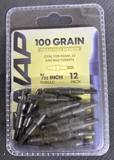 New Archery Products NAP Practice Points 9/32" 100 Grain - 1 Dozen