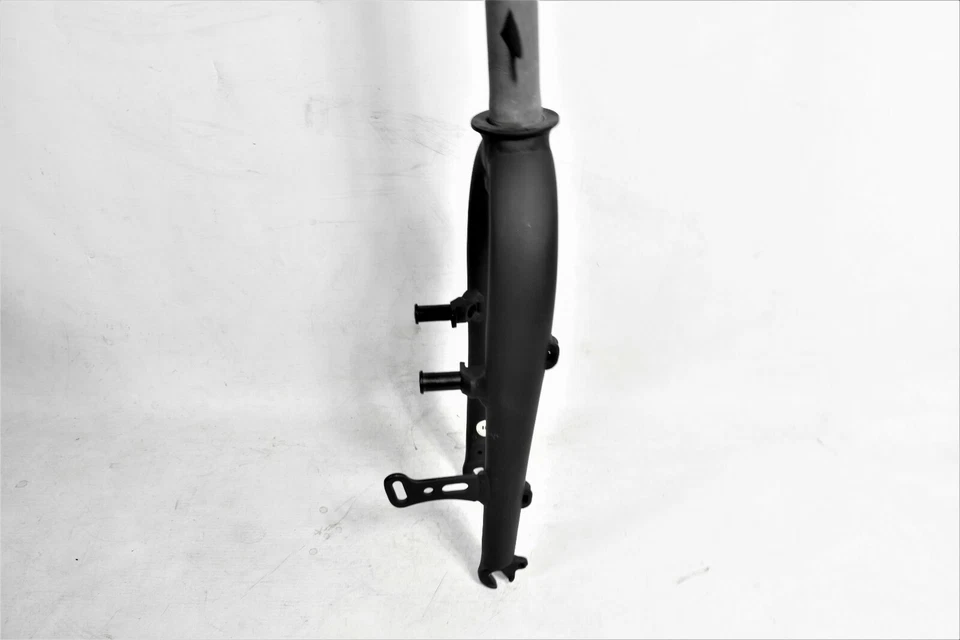 20" WHEEL SMART URBAN FOLDING BIKE ALLOY FRONT FORKS 205mm  1 1/8" THREADED BLK - Image 2 of 2