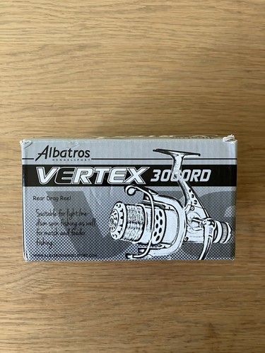 ALBATROS HENGELSPORT VERTEX 3000RD REAR DRAG REEL IN BOX TOP ZUSTAND - Bild 16 von 20