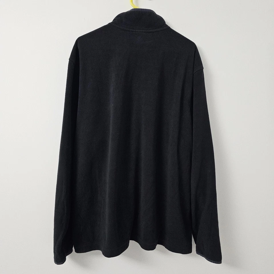 Starter Vintage Mens Quarter Zip Long Sleeve Fleece Jumper Sz XL - Image 3 of 4