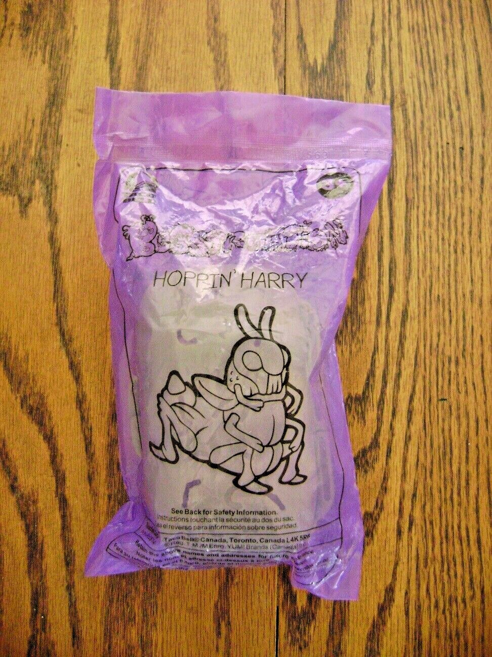 2003--BUGSTRUCTION "Hoppin' Harry" (1-Toy) by Taco Bell [NIP]