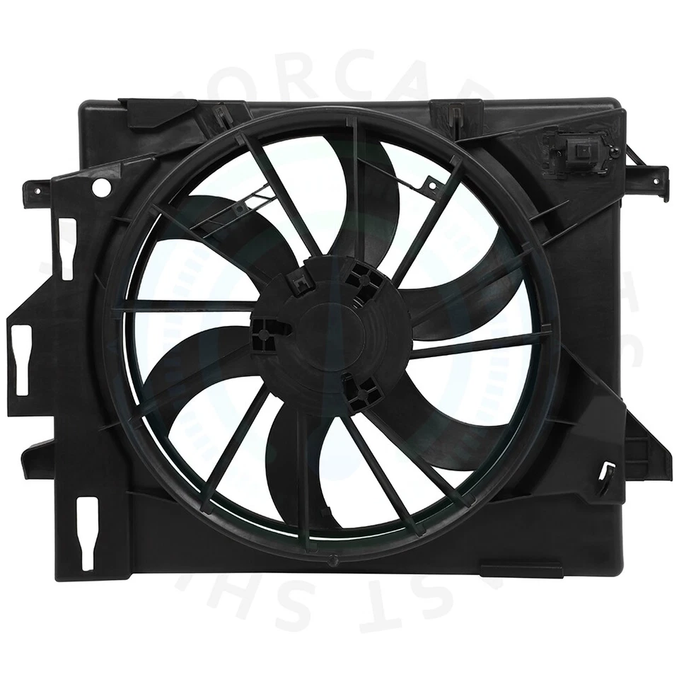Conjunto de ventilador de refrigeración del radiador para Dodge Grand Caravan 2008-20 Ram C/V 2012-15 Foto 3 de 4