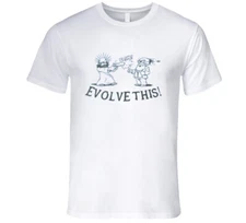 Evolve This Funny Jesus Charles Darwin Paul Popular Movie T Shirt