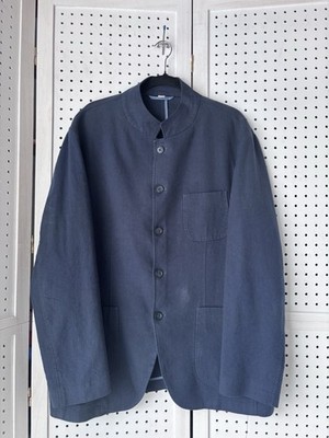 Joseph Abboud Linen Jacket Men's XL Mandarin Collar Unlined