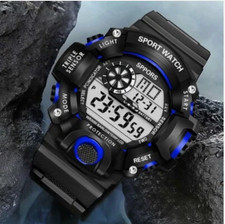 Men Waterproof Digital Sports Watch Military Tactical LED Backlight Wristwatch