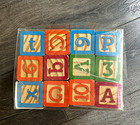 Oaktown Supply Wooden ABC 123 Toddler Blocks Set, 36 Blocks, 18+ Months — photo 1