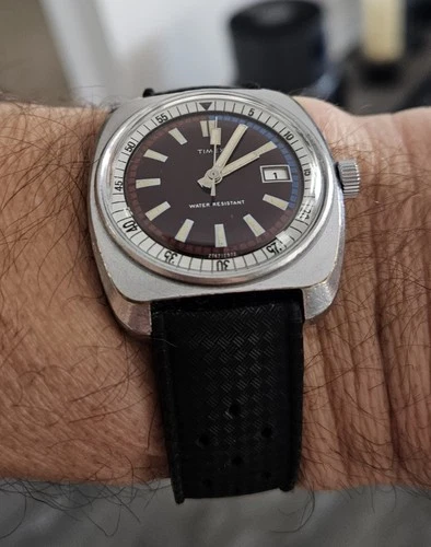 Timex Vintage Manual Wind Watch