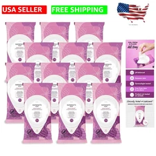 Refreshing Daily Feminine Wipes, pH Balanced Island Splash - 32 Count Pack of 12