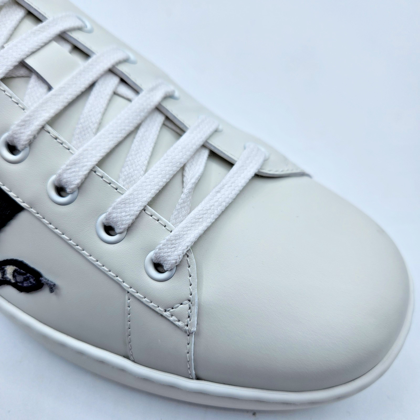 Authentic Gucci Ace Snake Men's White Leather Sneakers UK13 US13.5 thumbnail 10