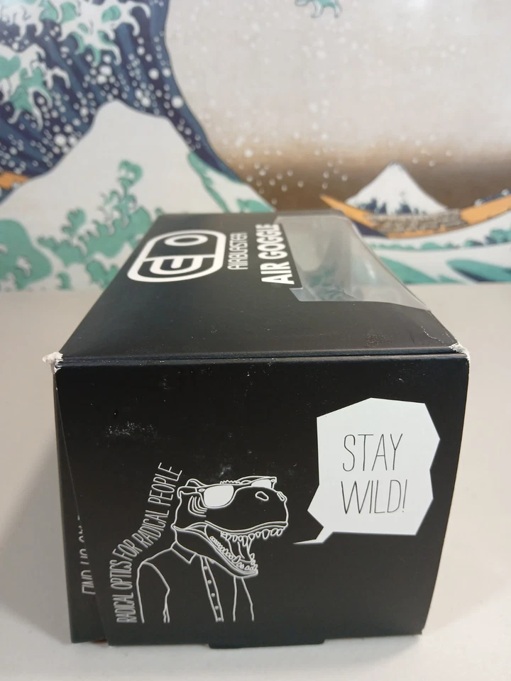 AirBlaster X Pabst 蓝色丝带空气护目镜滑雪护目镜“啤酒护目镜”... — 第 3/4 张图片