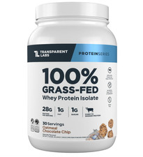 Transparent Labs Grass-Fed Whey Isolate, Oatm...
