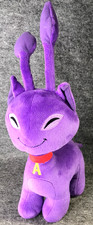 Neopets Jumbo Purple Aisha Plush 15" 2008 Jakks Pacific Keyquest Series Large