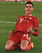 Bayern Munich Jamal Musiala  Autographed Signed 8x10 Photo COA #4