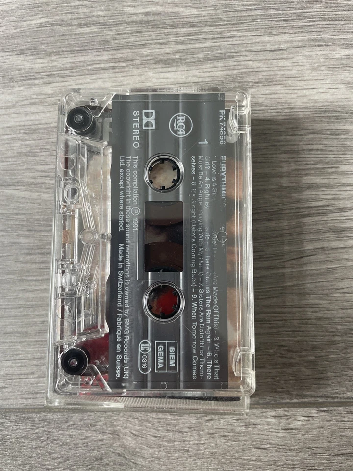 Eurythmics – Greatest Hits - Cassette Album Play Tested - Image 3 of 3