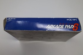 NEC PC Engine Controller PCE-TP1 PC Arcade Pad 6 Japan Box *US Seller* *Works*