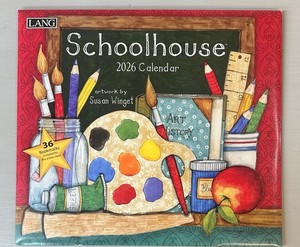 LANG 2026 Wall Calendar 2026, Schoolhouse