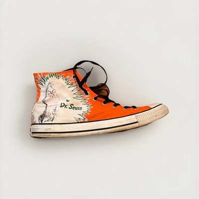 Converse All Star Dr.Seuss How the Grinch Stole Christmas Mens 12 Women s 14
