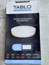 Tablo 4th Gen 2-Tuner Over-The-Air 35-Mile Indoor TV Antenna - No Subscriptions
