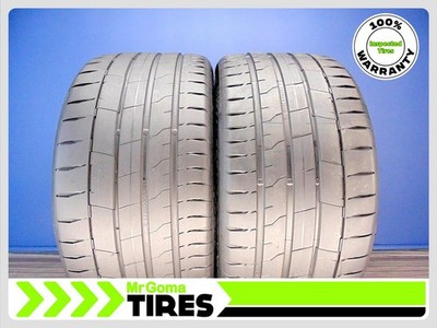 2 CONTINENTAL SPORTCONTACT 7 XL 285/40R20 USED TIRES 7.5/32 TREAD BMW 2854020