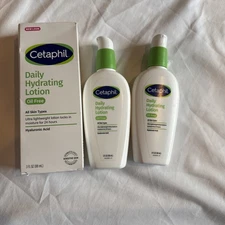 Cetaphil Hydrating Lotion Oil Free All Skin Types 3oz. Lot Of 3 Fast Ship!