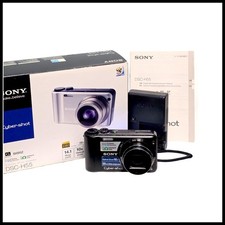 Sony Cyber-shot DSC-H55 14.1MP Digital Camera - Black for sale