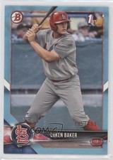 2018 Bowman Draft Sky Blue 395/499 Luken Baker #BD-109 0i87