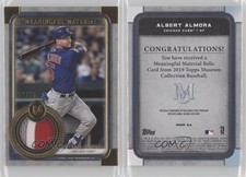 2019 Museum Collection Meaningful Material Relics Gold /25 Albert Almora Patch