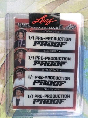 2024 Pop Century   Co-Stars GRENIER, DILLON, CONNOLLY, FERRARA 1/1 Entourage