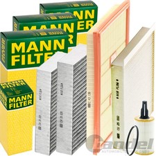 MANN INSPEKTIONSPAKET passend f&uuml;r MERCEDES M KLASSE W166 ML300 350/252+306 PS