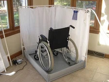 LiteShower Wheelchair Accessible Portable Shower Stall Standard Model
