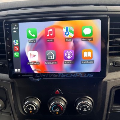 Radio estéreo para coche con GPS y Android Carplay para Dodge Ram 1500 2013-2018