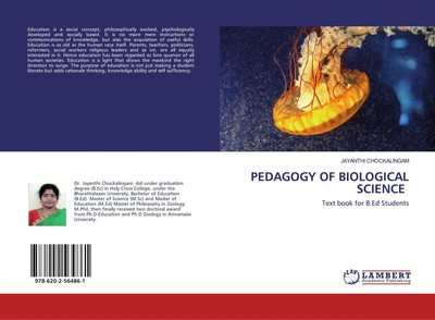 PEDAGOGY OF BIOLOGICAL SCIENCE | Text book for B.Ed Students | Chockalingam