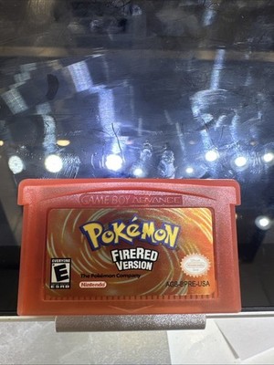 Pokémon: Firered fire red Version GBA DS GAME