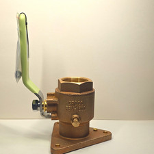 GROCO FBV-1500 1 1/2 Bronze Full Flow Tri-Fla...