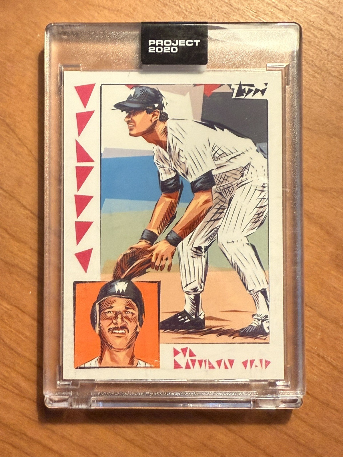 Topps PROJECT 2020 Card 208 1984 Don Mattingly by Naturel New York Yankees