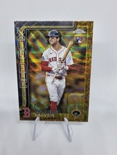 2025 TOPPS GILDED COLLECTION MARCELO MAYER GOLD 22/75 RC BOSTON RED SOX